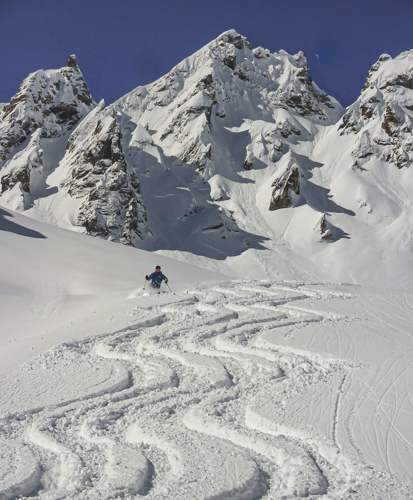 Ski hors-piste à Val-d'Isère avec Alpine Experience